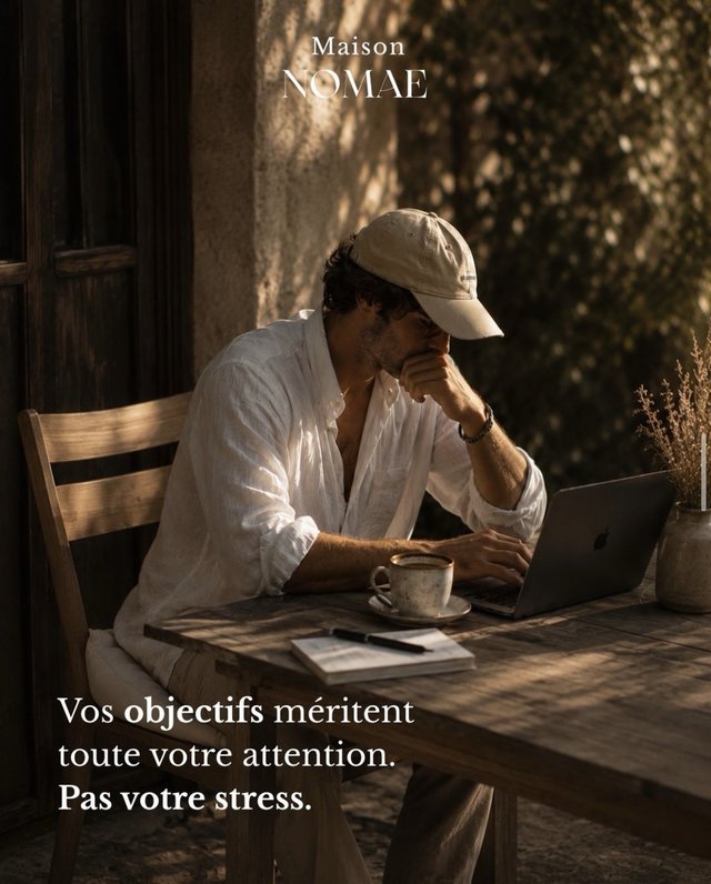 CBD et stress — Maison Nomae